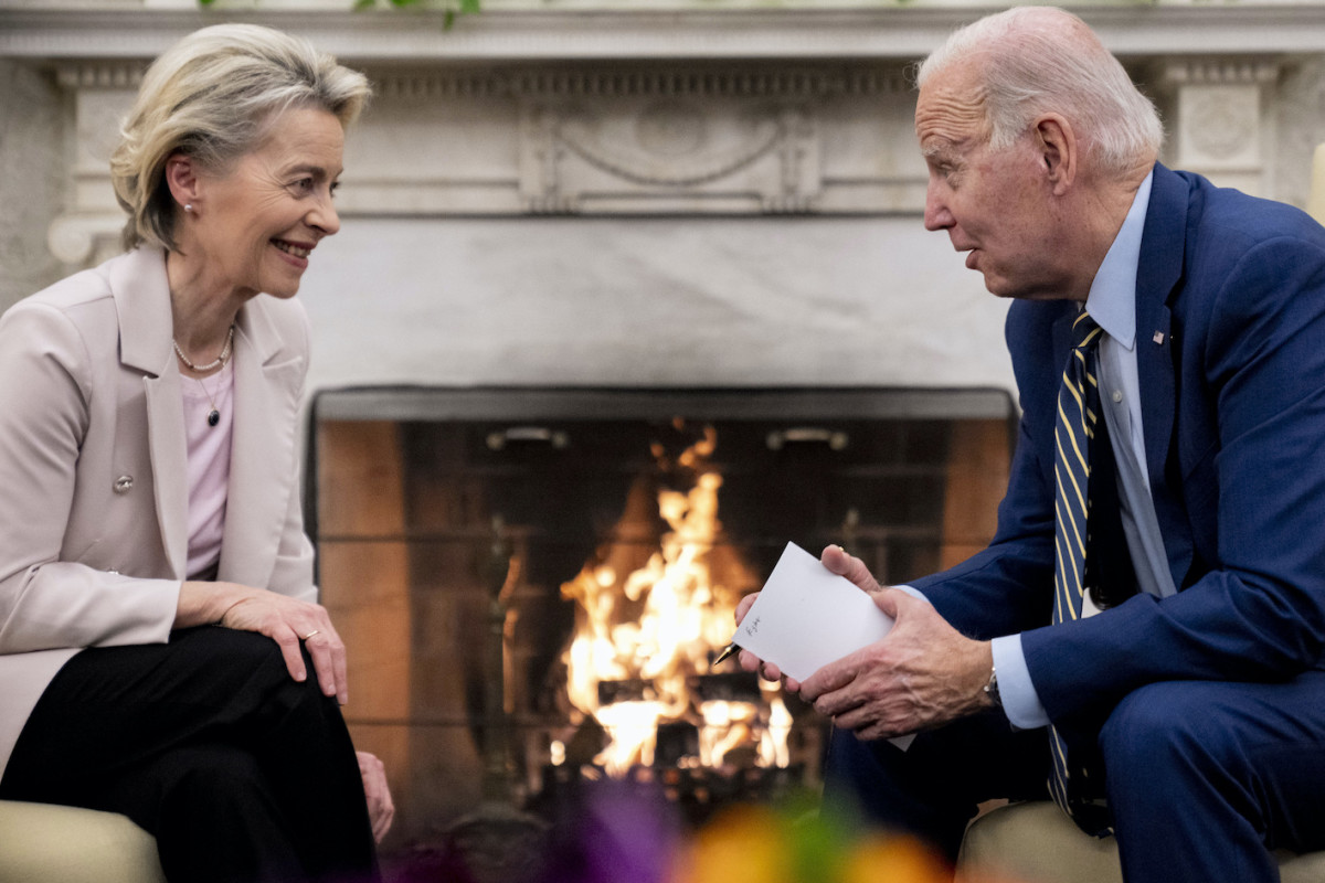 20230331-image-dpa-Ursula von der Leyen und Joe Biden im Weißen Haus